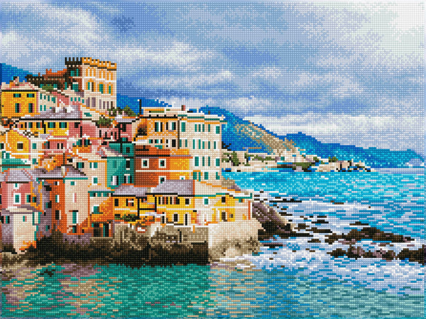 Winter Day View | Diamond Painting Kits Landscapes & Nature