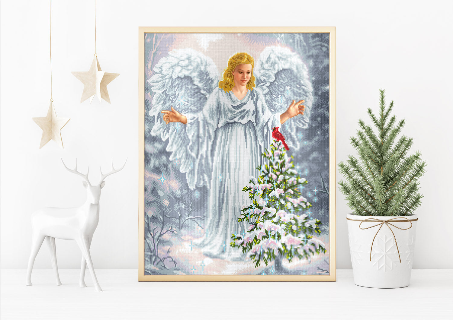 Christmas Angel | Diamond Painting Kits Christmas | Diamond Dotz