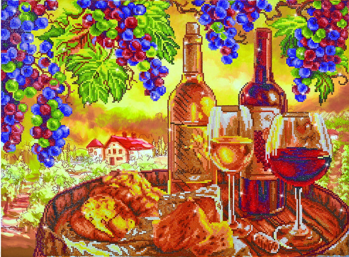 Diamond Dotz Les Vins De Campagne - 27.6 x 20.5 in
