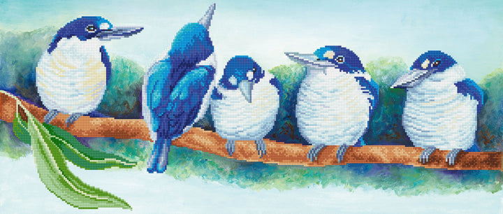 Diamond Dotz Kingfisher Politics - 34.25 x 14.57 in