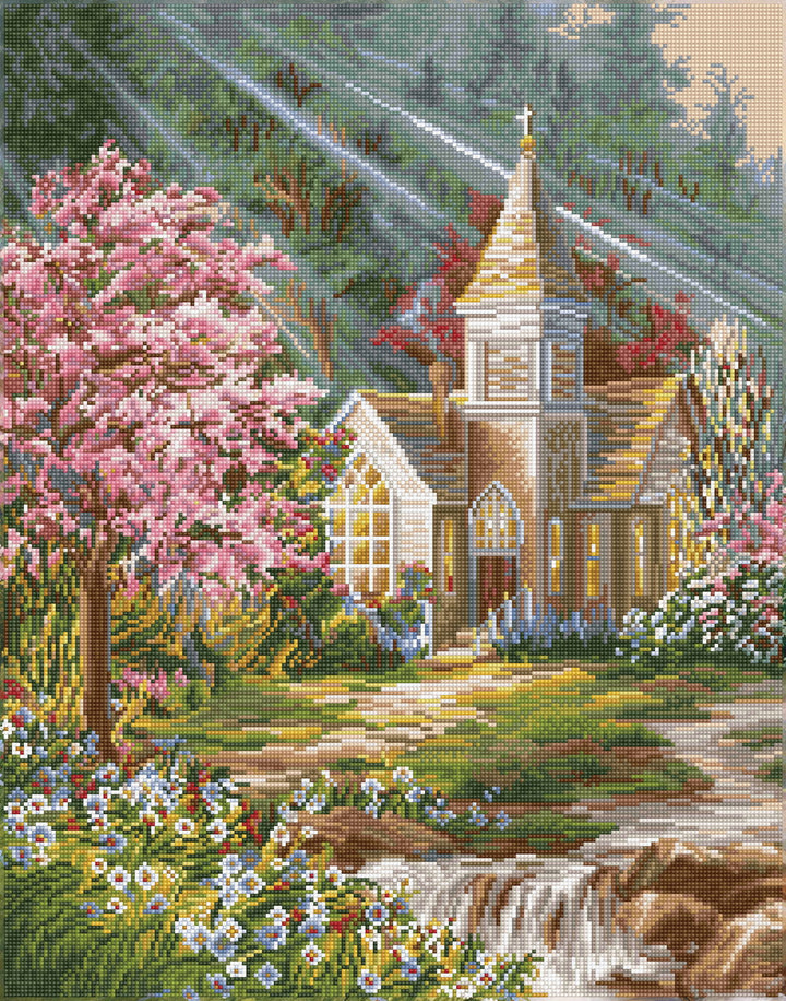 Diamond Dotz Be Still Spring - 28 x 22.01 in