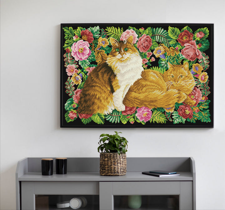Diamond Dotz Agneatha & Dandelion - 19.5 x 28.5 in