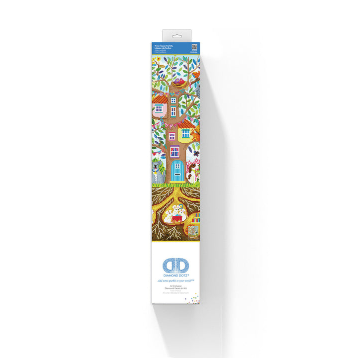 Diamond Dotz Tree House Family - 30 x 22.2 in