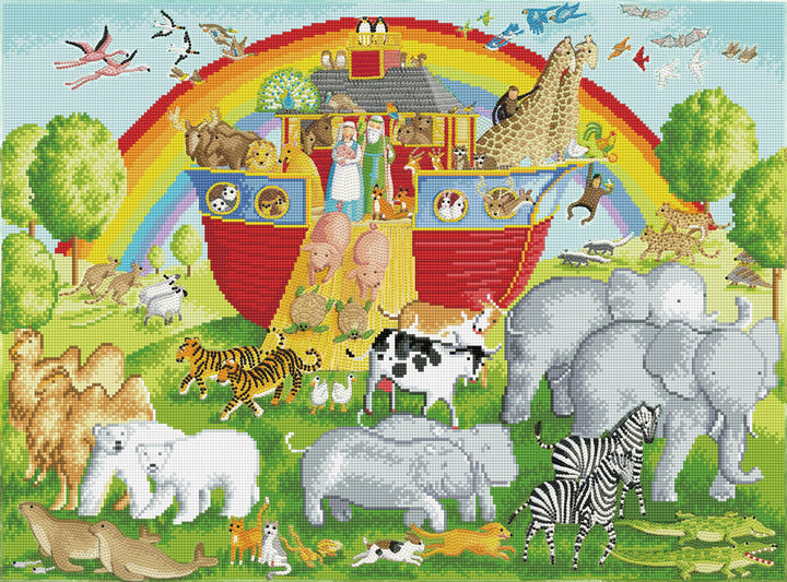 Diamond Dotz Noah’s Ark - 30 x 22.2 in