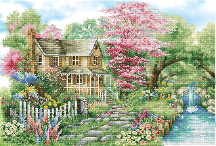 Diamond Dotz Spring Sparkle - 35.4 x 24 in