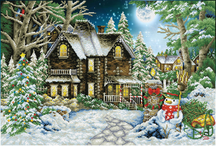 Diamond Dotz Winter Wonderland - 35.4 x 24.4 in