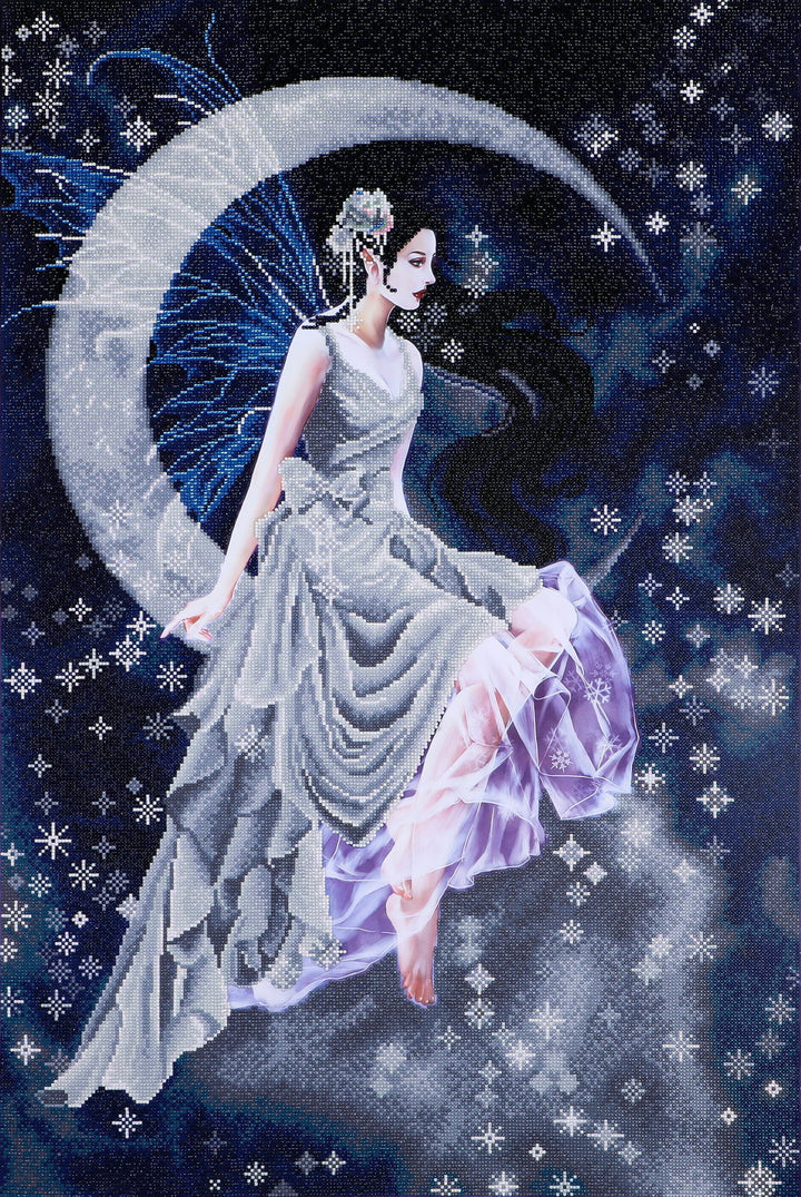 Diamond Dotz Frost Moon - 26.38 x 39.37 in