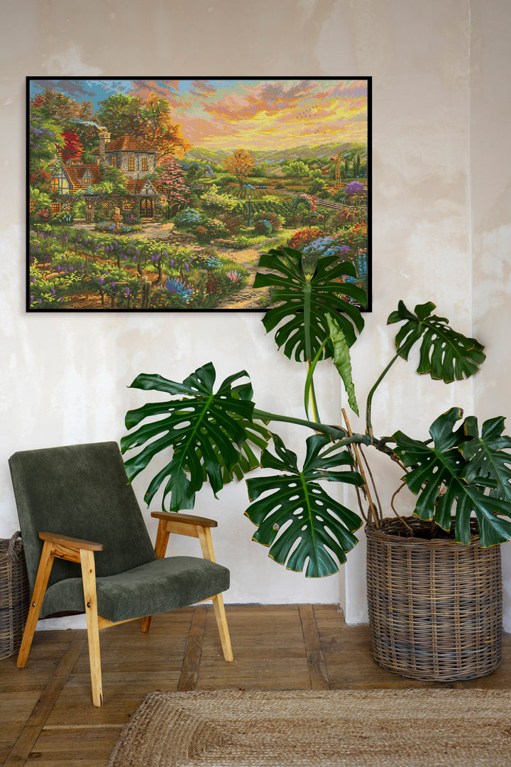 Diamond Dotz Wine Country Living - 35 x 23.8 in