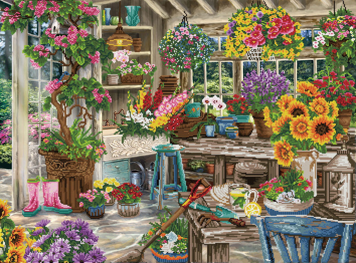 Diamond Dotz Gardener’s Paradise - 29.13 x 39.37 in