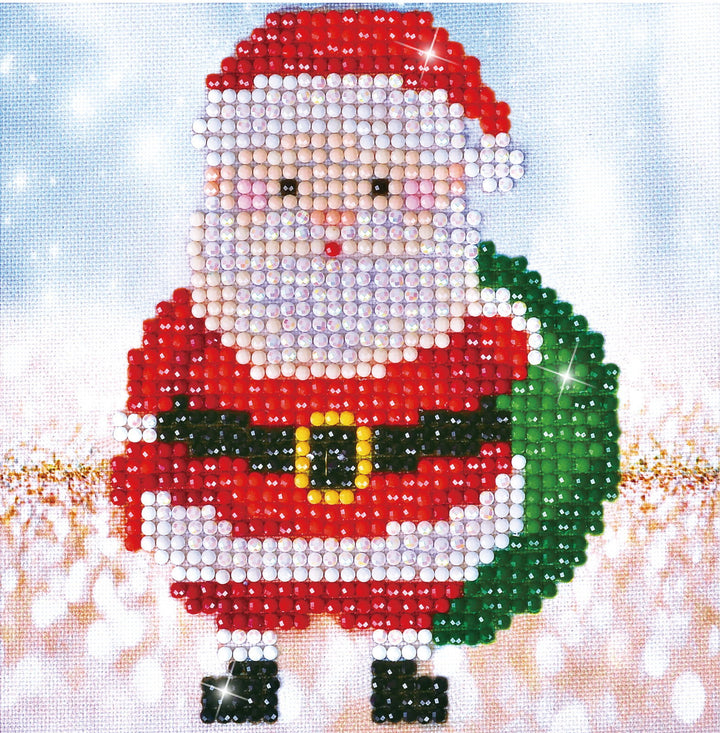 Diamond Dotz Santa Claus Sack - 5.3 x 5.3 in
