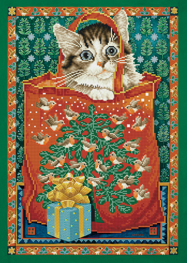 Diamond Dotz Manuel in the Christmas Robin Bag - Masterclass - 14.6 x 20.5 in