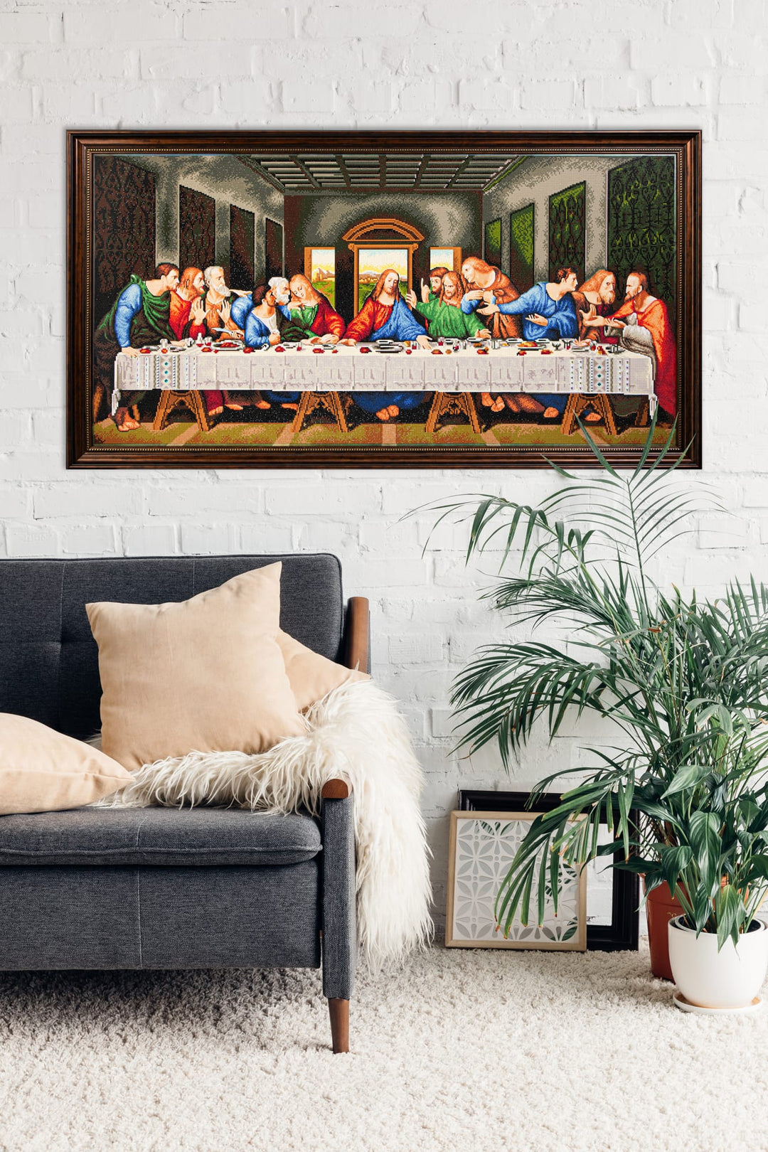 The Last Supper  (après Da Vinci) Masterclass - 52.8" x 26.4"