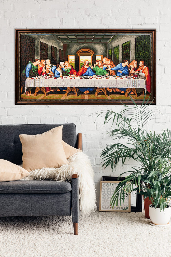 The Last Supper  (après Da Vinci) Masterclass - 52.8" x 26.4"