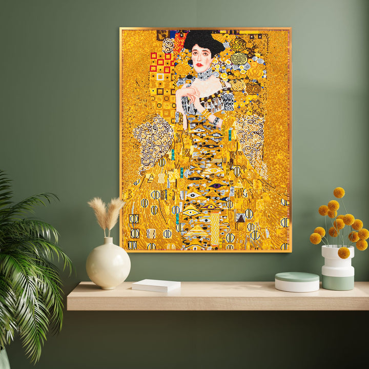 Woman in Gold (après Klimt) Masterclass -  26.4" x 35.8"