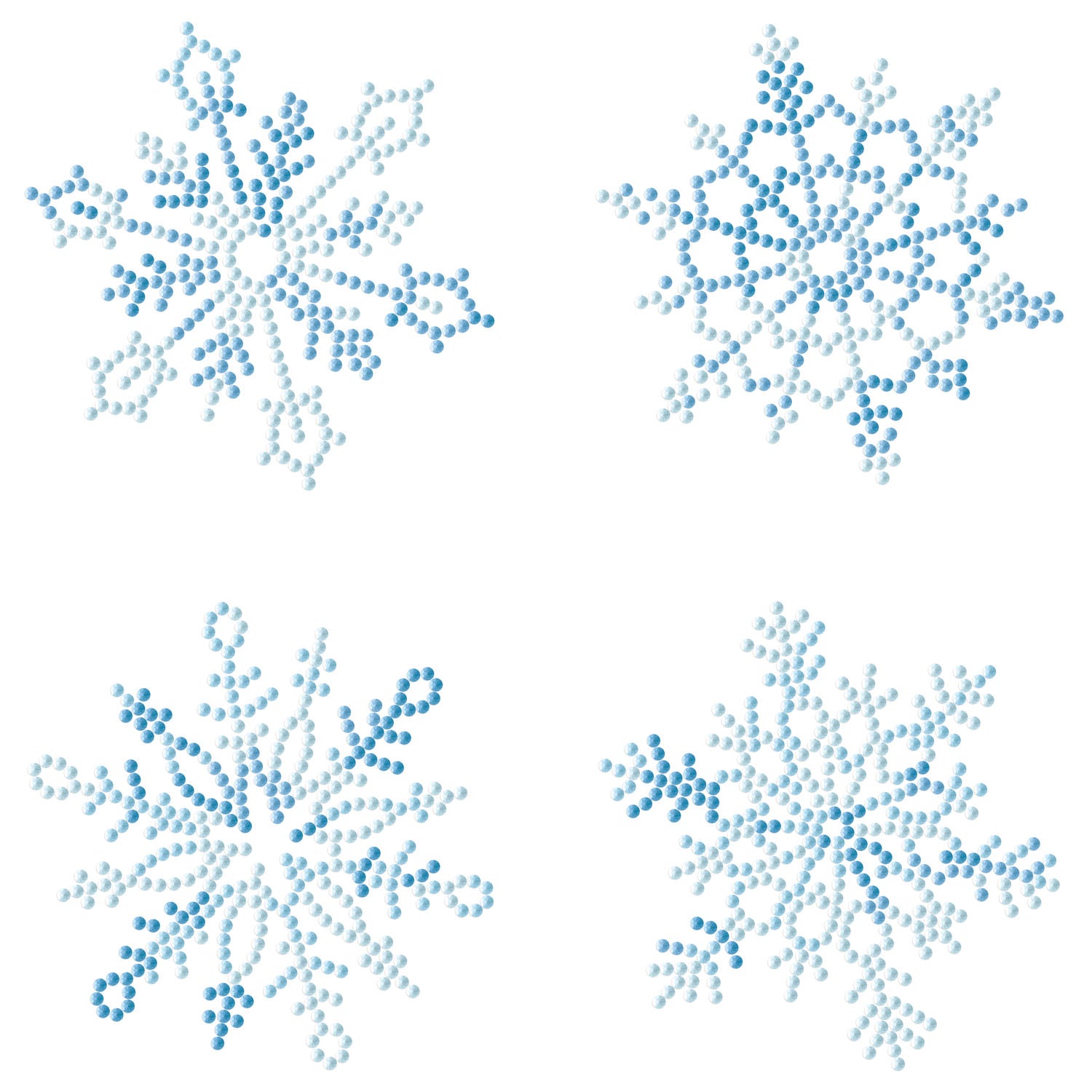 Snowflakes Coasters Diamond Painting Kit | Diamond Dotz® – DIAMOND