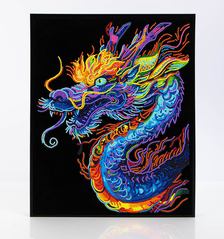 Diamond Dotz Neon Dragon - 17.99 x 13.98 in