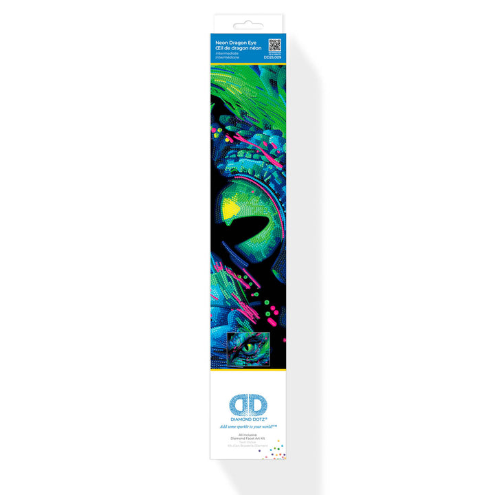 Diamond Dotz Neon Dragon Eye - 13.98 x 17.99 in