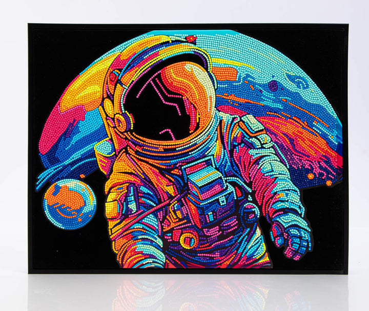 Diamond Dotz Neon Astronaut - 13.98 x 17.99 in