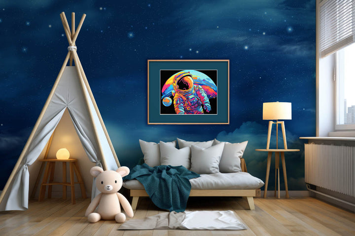 Diamond Dotz Neon Astronaut - 13.98 x 17.99 in