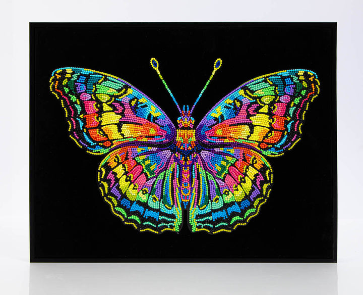 Diamond Dotz Neon Butterfly - 13.98 x 17.99 in