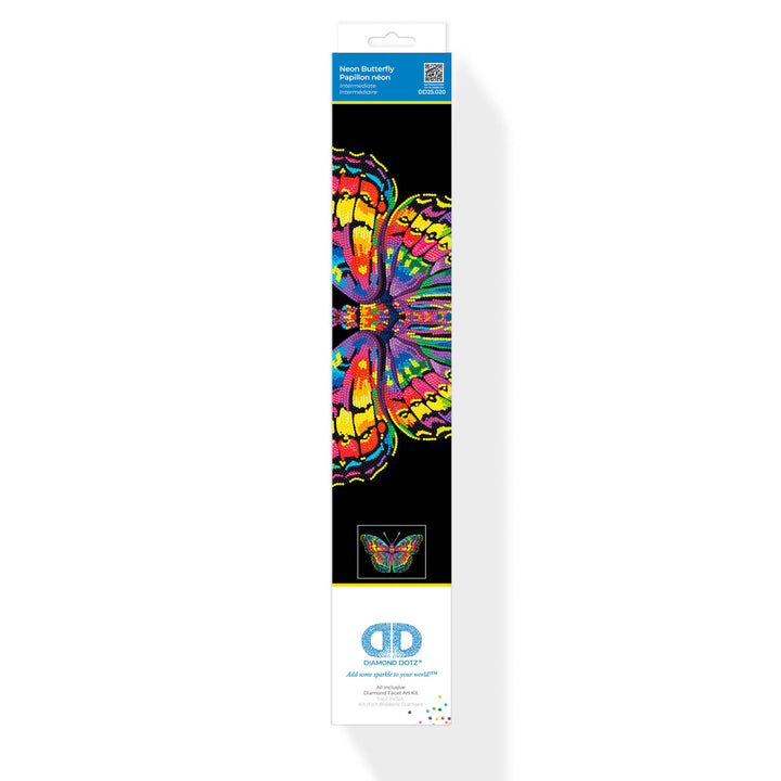 Diamond Dotz Neon Butterfly - 13.98 x 17.99 in