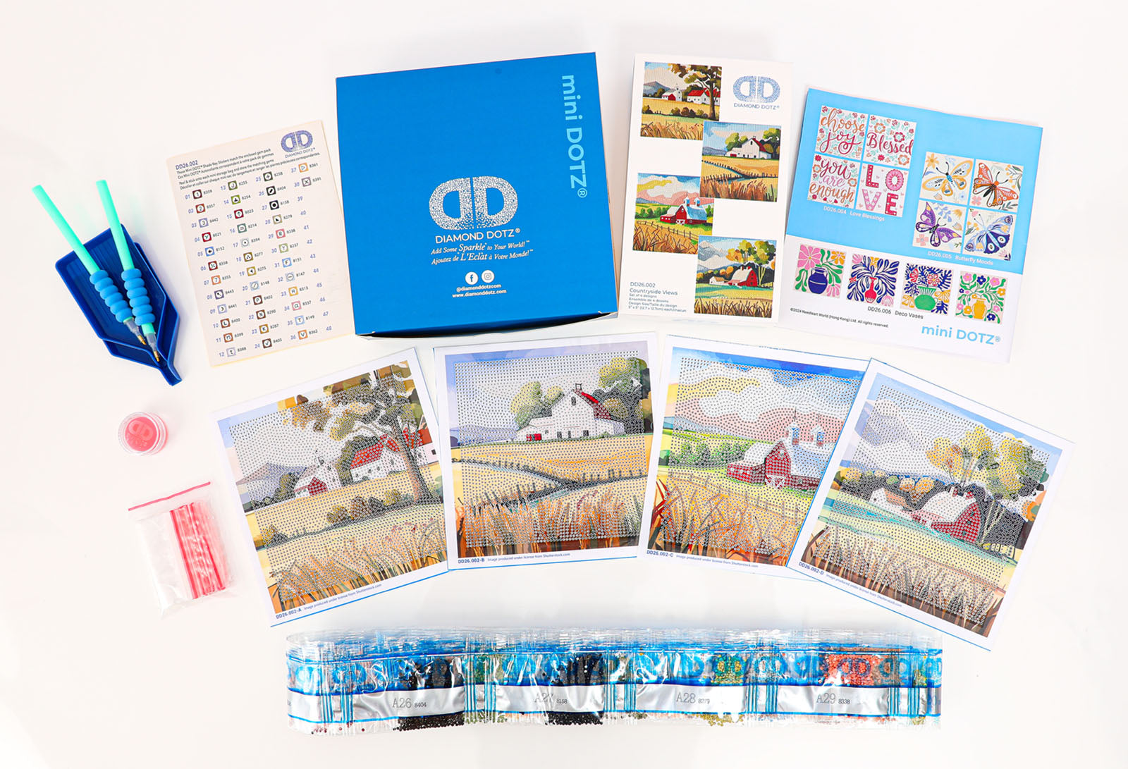 Countryside Views | Diamond Painting Kits Landscapes & Nature