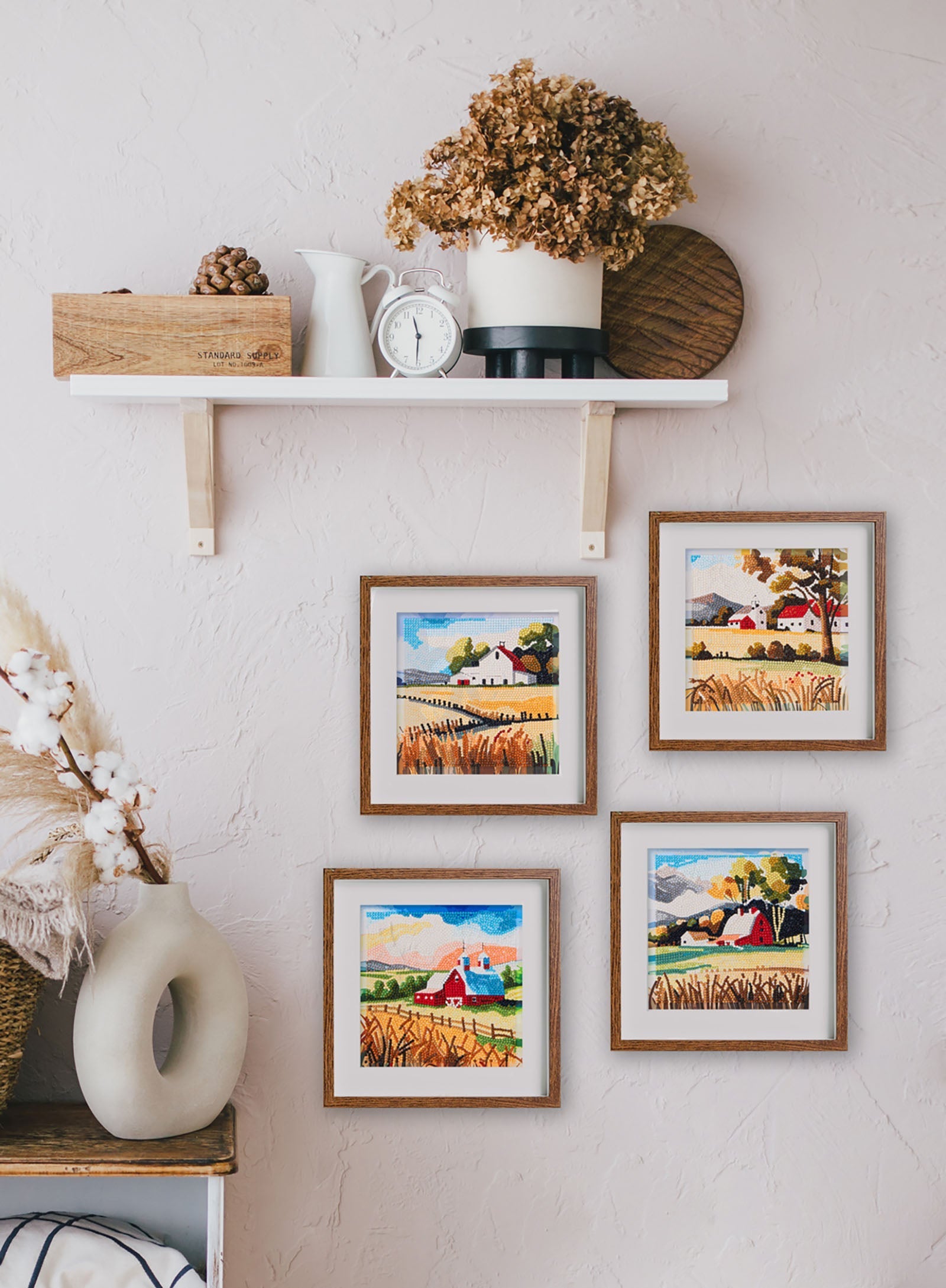 Countryside Views | Diamond Painting Kits Landscapes & Nature