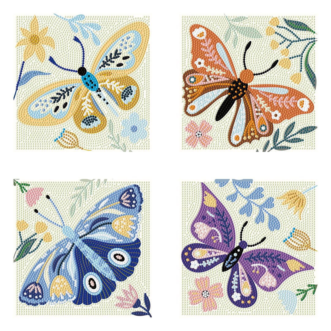 Diamond Dotz Mini Dotz Butterfly Moods - 5.0" x 5.0"