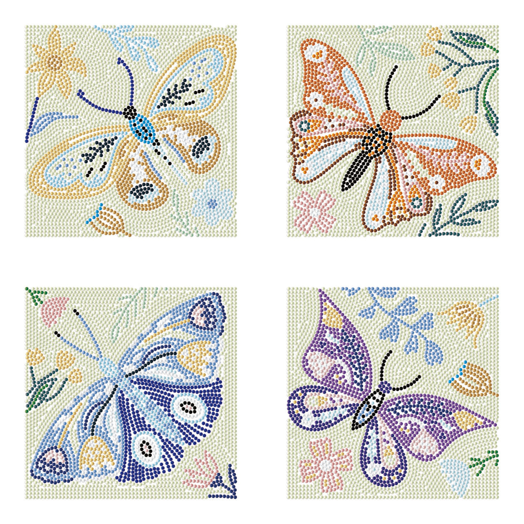 Diamond Dotz Butterfly Moods - 5 x 5 in
