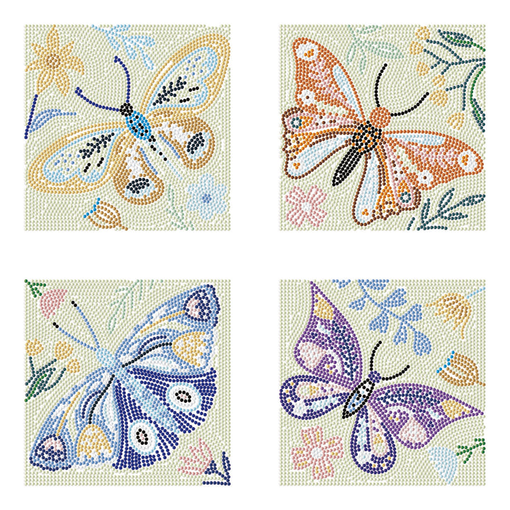Diamond Dotz Butterfly Moods - 5 x 5 in