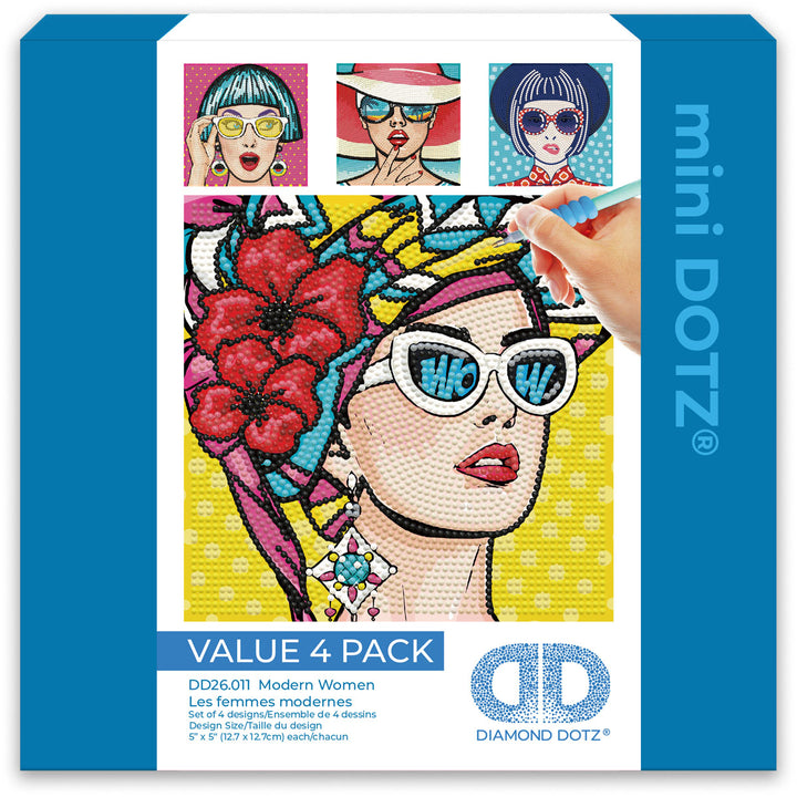 Diamond Dotz Modern Women - 5.00 x 5.00 in