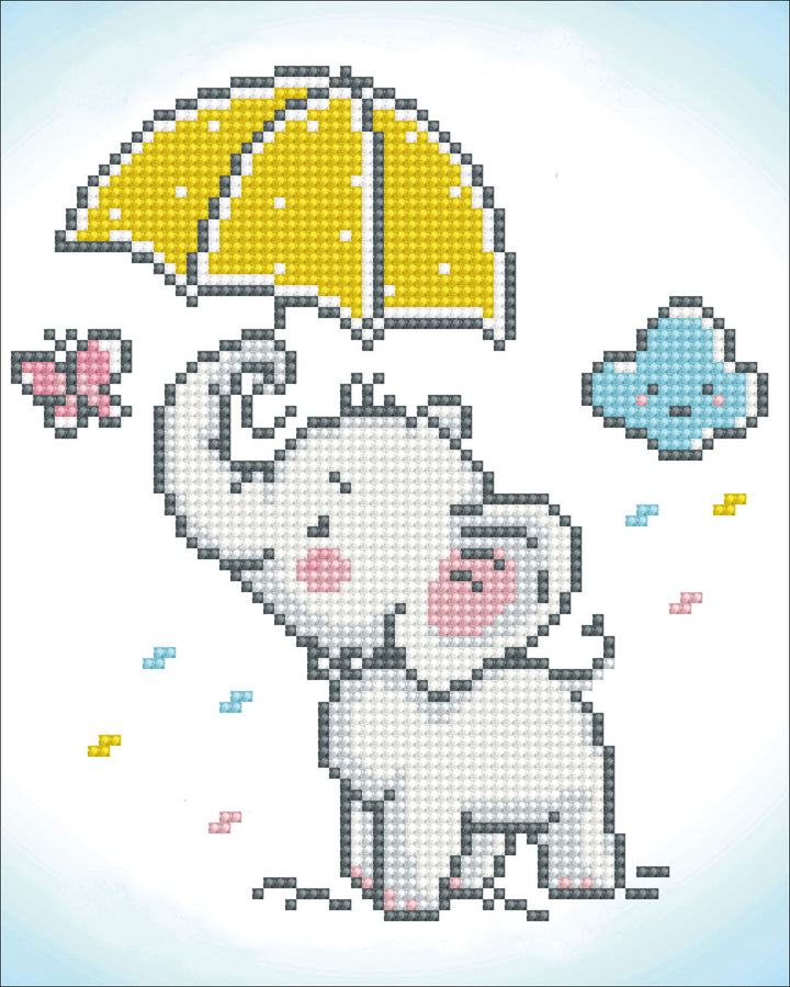 Diamond Dotz Baby Brollie - 10 x 8 in