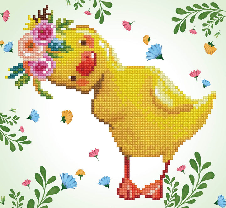 Diamond Dotz Daisy - 9.8 x 9.1 in