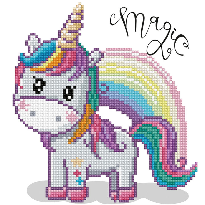 Diamond Dotz Magic Rainbow - 9 x 9 in