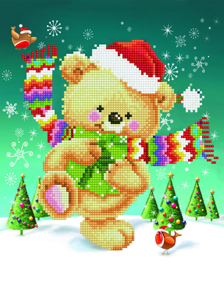 Diamond Dotz Snow Dance - 13.8 x 10.6 in