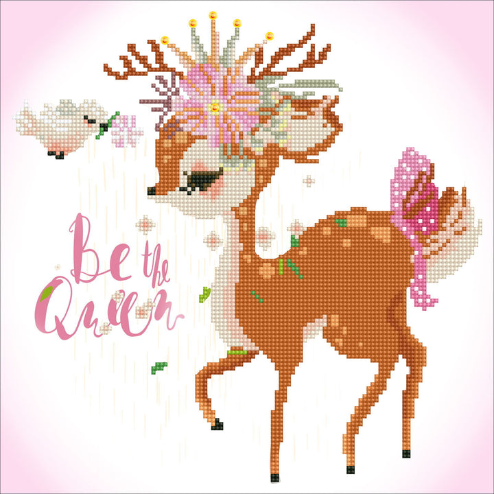 Diamond Dotz Be The Queen - 13.8 x 13.8 in