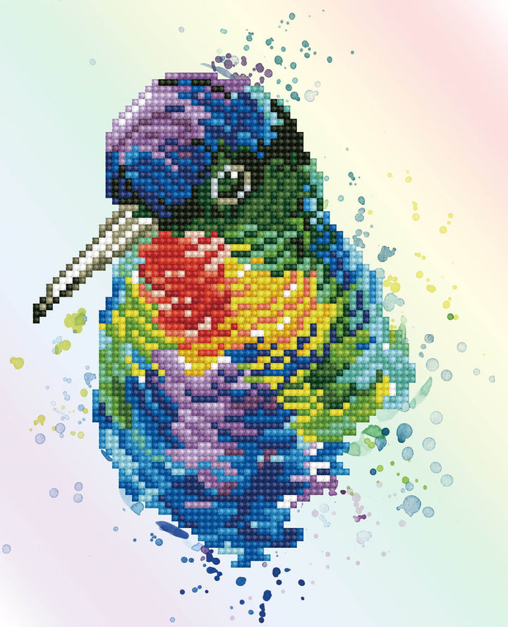 Diamond Dotz Rainbow Feathers - 10.6 x 8.7 in
