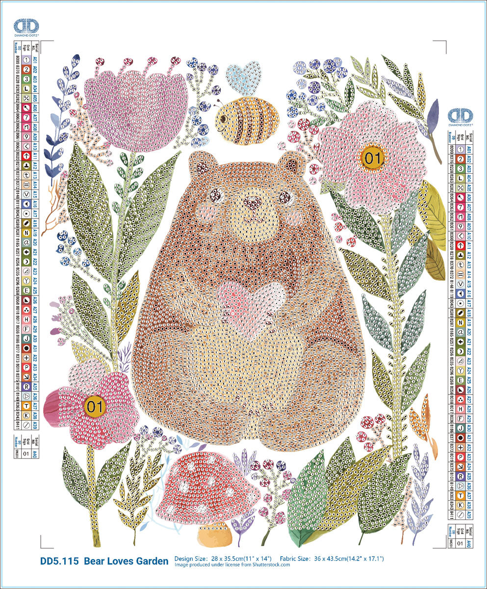 Bear Loves Garden