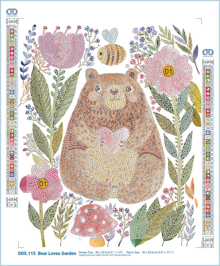 Bear Loves Garden