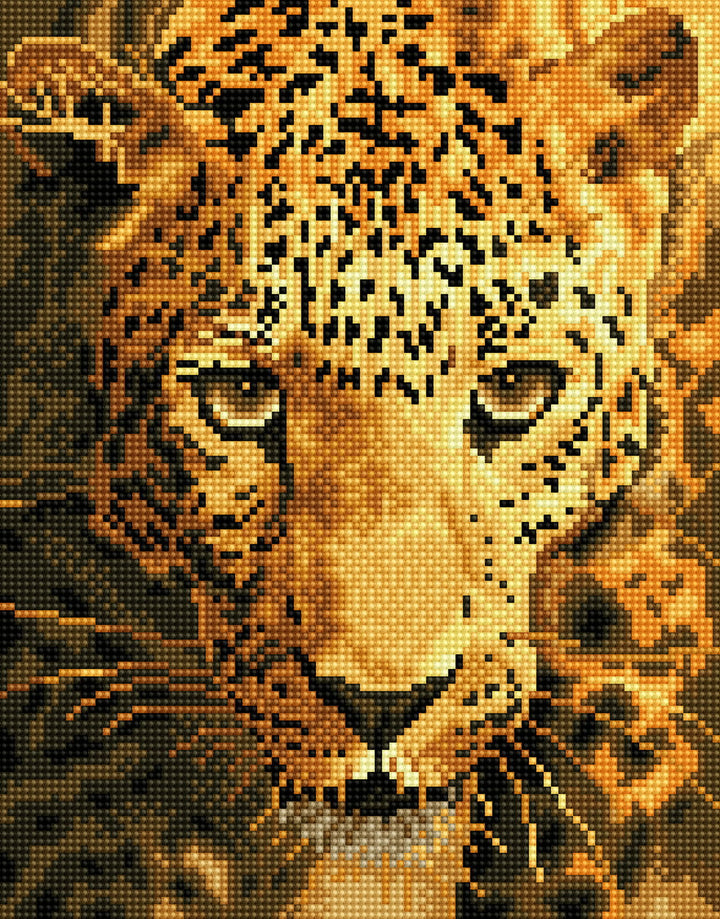 Diamond Dotz Jaguar Prowl - 10.8 x 14 in