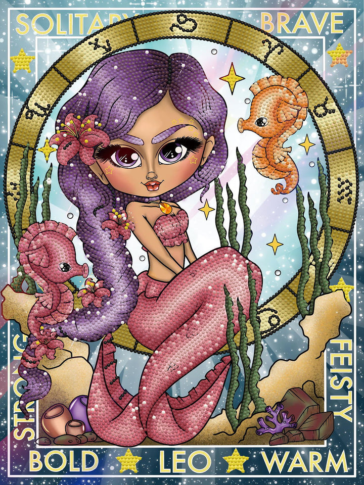 Diamond Dotz Leo - 15.75 x 11.81 in