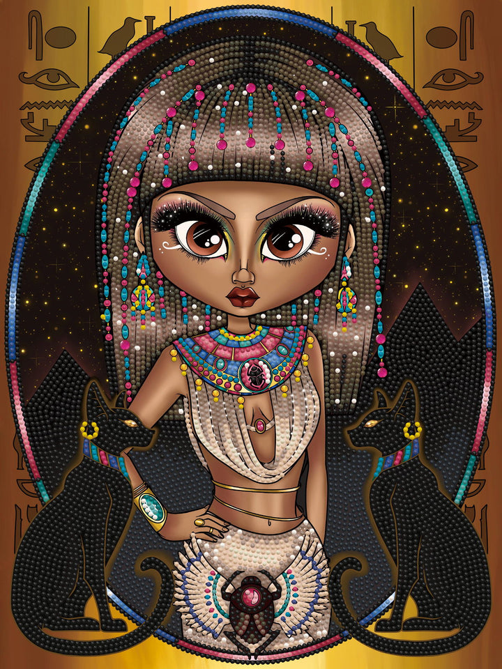 Diamond Dotz Egyptian Princess - 15.75 x 11.81 in