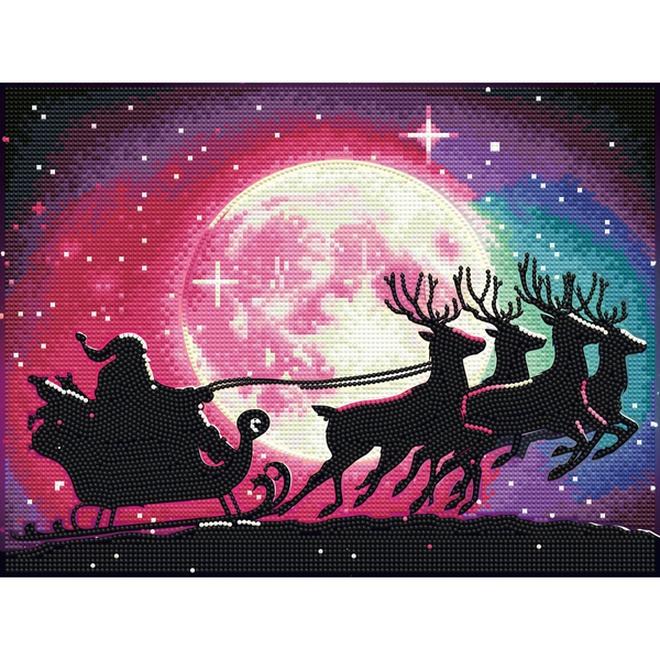 ダイヤモンドアートクラブ Santa's Sleigh Ride Santa's Sleigh Ride