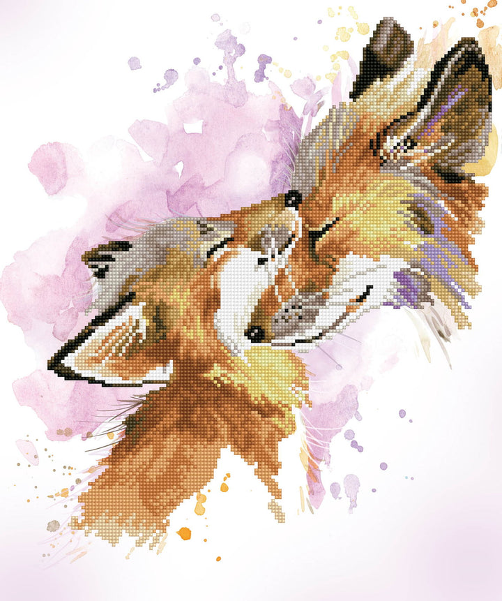 Diamond Dotz Fox Bliss - 19.7 x 16.5 in