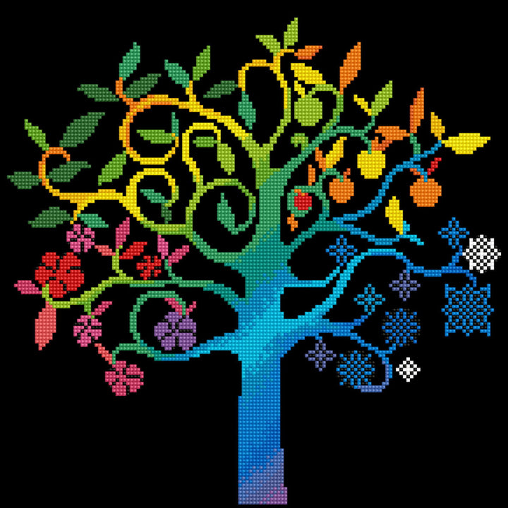 Diamond Dotz Wishing Tree - 16 x 16 in