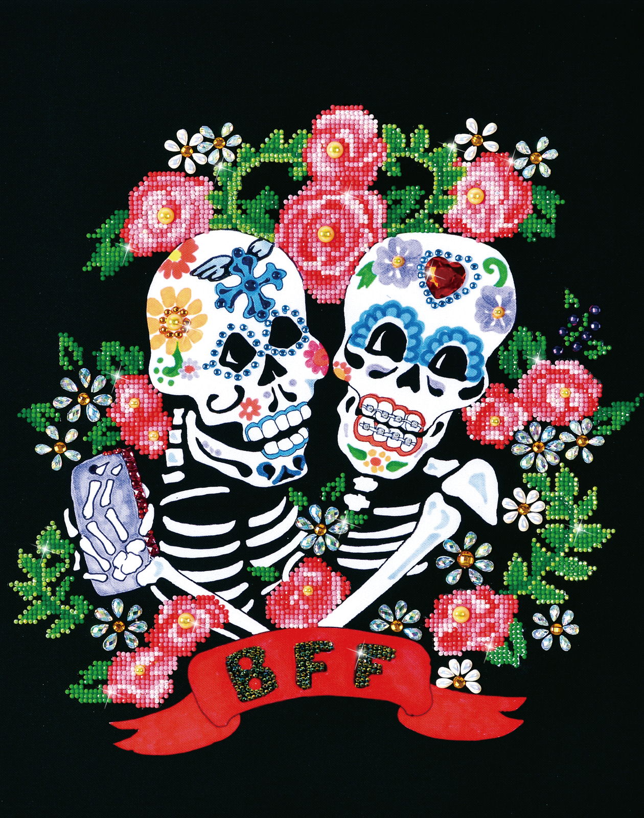 BFF Diamond Painting Halloween Diamond Dotz DIAMOND DOTZ Bff diamond painting halloween diamond dotz diamond dotz