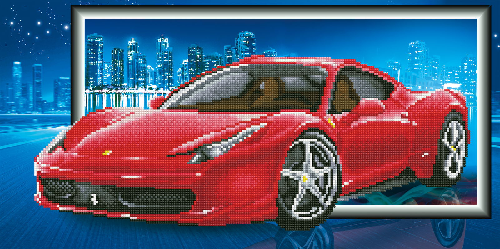 Vroom!! | Diamond Painting Kits Cars | Diamond Dotz – DIAMOND DOTZ