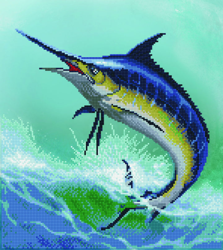 Diamond Dotz Monarch of the Sea - 16.5" x 18.5"