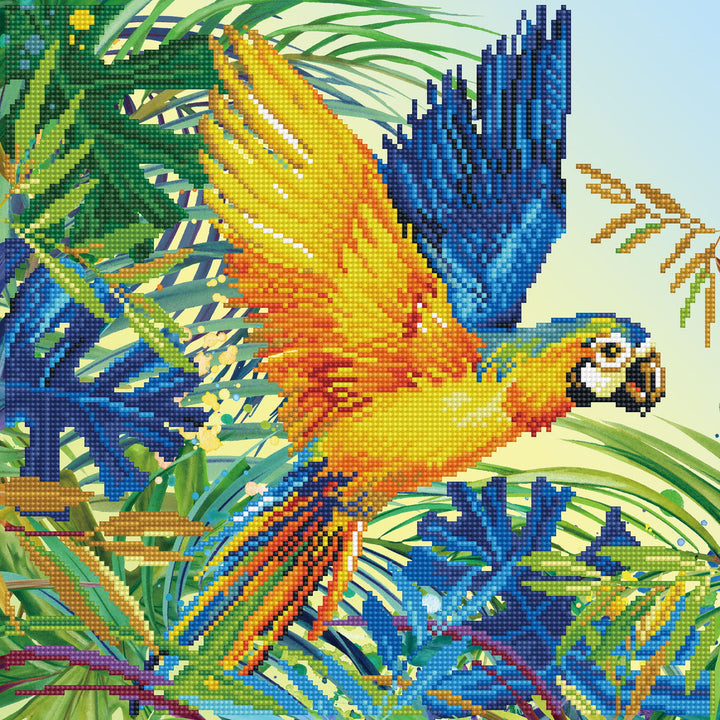 Diamond Dotz Tropical Majesty - 16.14 x 16.14 in