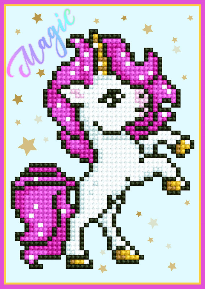 Diamond Dotz Magic - Diamond Painting Greeting Card